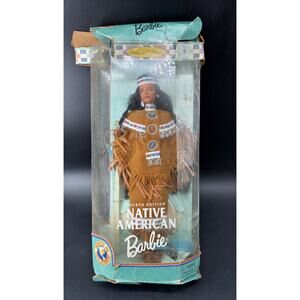 Mattel Native American Barbie Dolls of the World Edition Vintage 1997 #18558